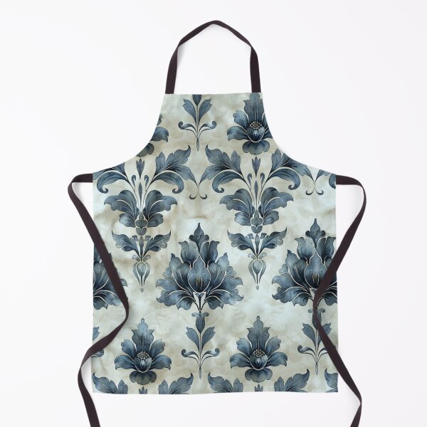 Item preview, MISTY MEADOW DREAM Watercolor Damask designed and sold by Frenchifique.