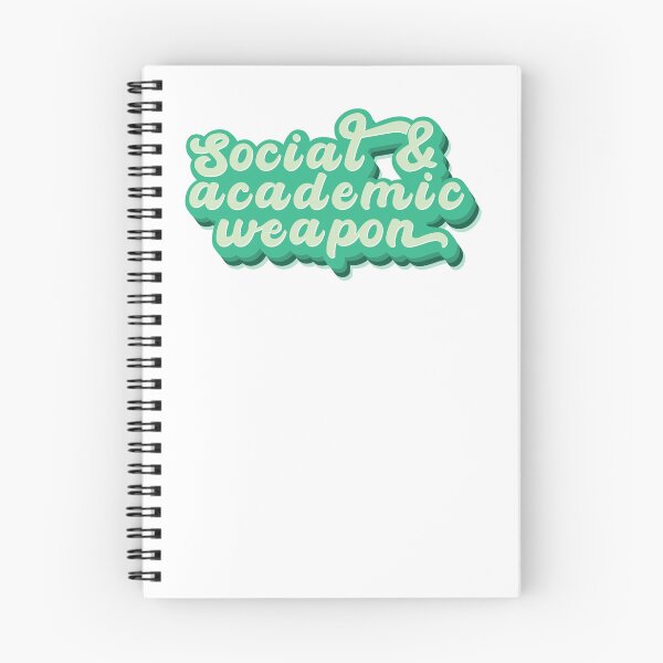 Item preview, Social & Academic Weapon in Forest Colors designed and sold by cj sketches.