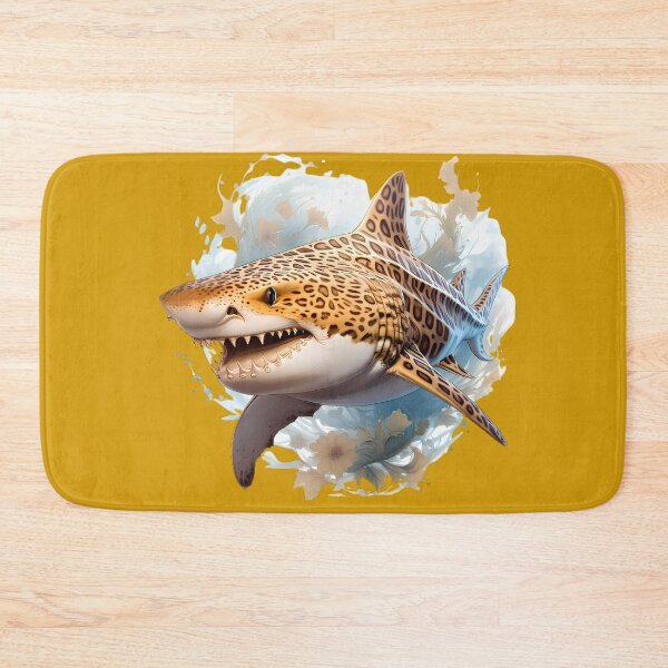 Item preview, Great White Shark With Leopard Spots designed and sold by BeachBreezyVA.