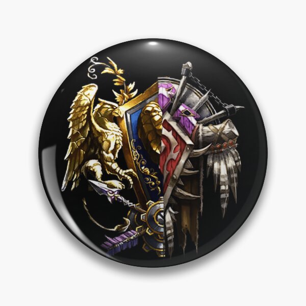 Item preview, 7621 Combined Alliance-Horde logo from the game World of warcraft - WoW- designed and sold by Magic3D.