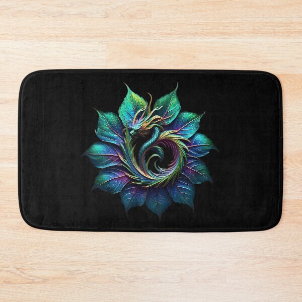 Item preview, Leaf Dragons: Nature's Mystical Sculptures designed and sold by AI-Only Creations.