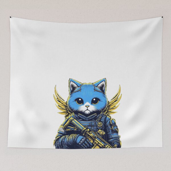 Item preview, War Angel Cat, Cat With Wing designed and sold by cutenesss.