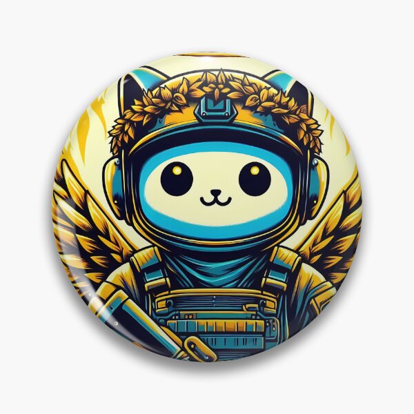 Item preview, Army Cat, Golden Halo And With Golden Wing designed and sold by cutenesss.