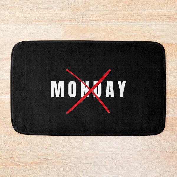 Item preview, Funny Anti-Monday Boycott Mondays designed and sold by StudioTina.