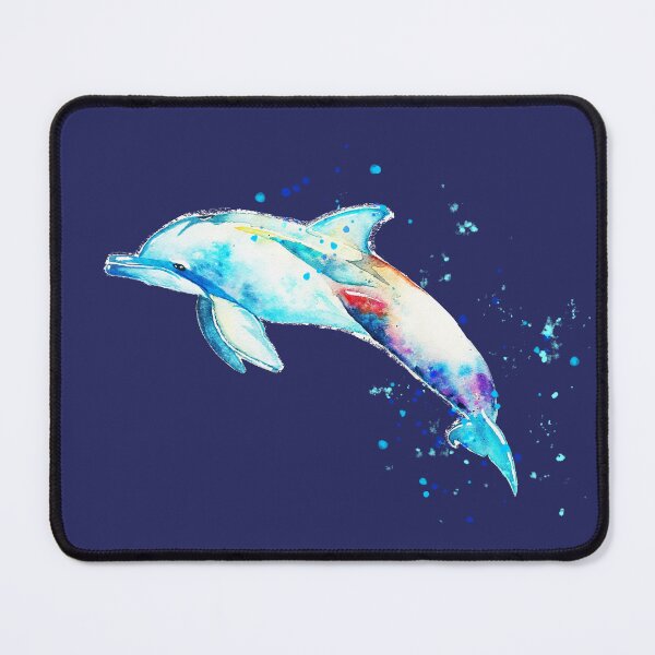 Item preview, Watercolor dolphin designed and sold by WildLande.