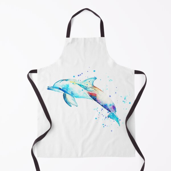 Item preview, Watercolor dolphin designed and sold by WildLande.