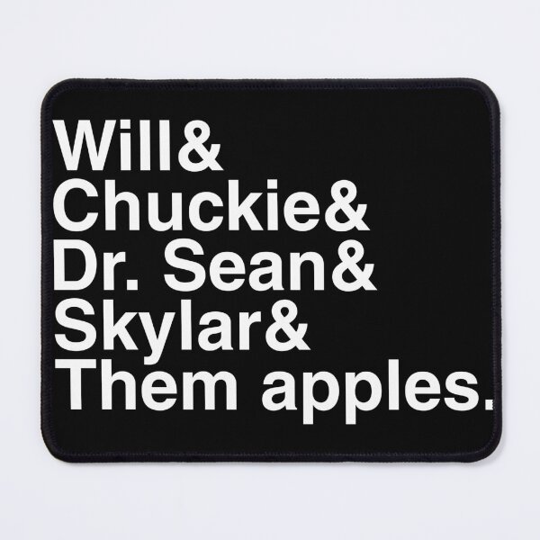 Item preview, Good Will Hunting Movie Helvetica Name List designed and sold by jessephotoart.