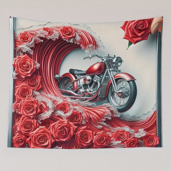 Item preview, Wave of red roses designed and sold by Marcu Ioachim.