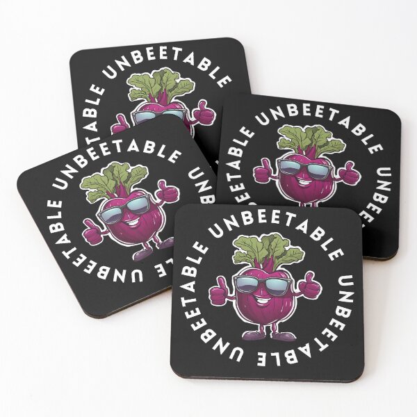 Item preview, unbeetable vegetable beet root pun designed and sold by sydney-syder.