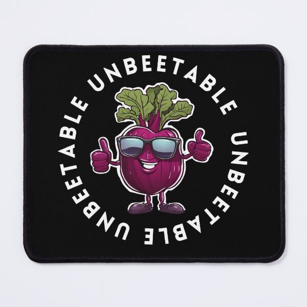 Item preview, unbeetable vegetable beet root pun designed and sold by sydney-syder.