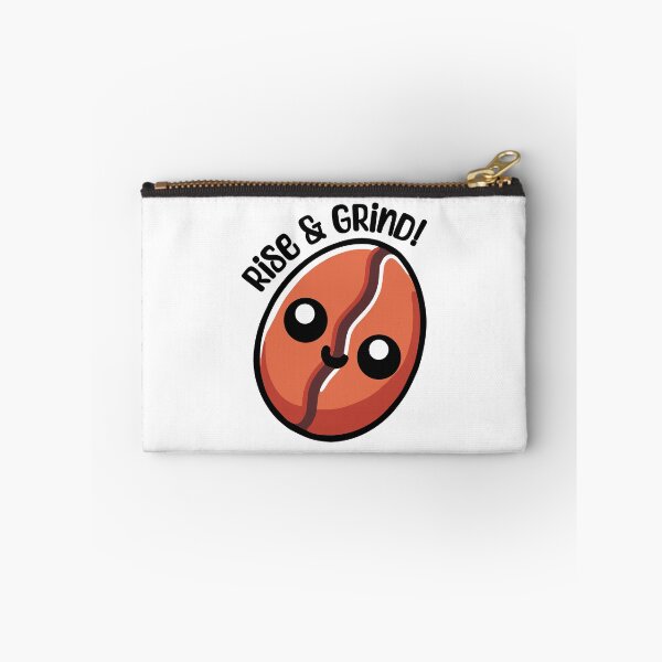 Item preview, Rise And Grind! Cute Coffee Bean Pun designed and sold by PMCreative.