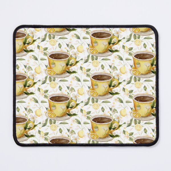 Item preview, Witch Lemon Tea Teacup Witchy Coffee flowers designed and sold by WildWoodlandWitch.