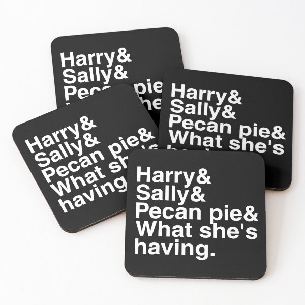 Item preview, When Harry Met Sally Movie Helvetica Name List designed and sold by jessephotoart.