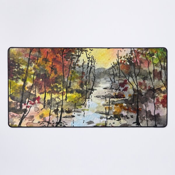 Item preview, Spontaneous Watercolor Landscape designed and sold by TheArtCave.