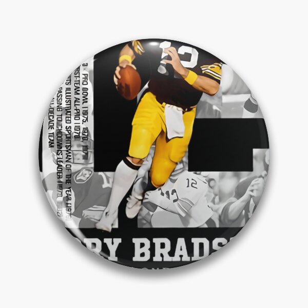 Item preview, Terry Bradshaw The Blond Bomber Hall of fame Ame Signature rugby	 designed and sold by KirimMButler1.