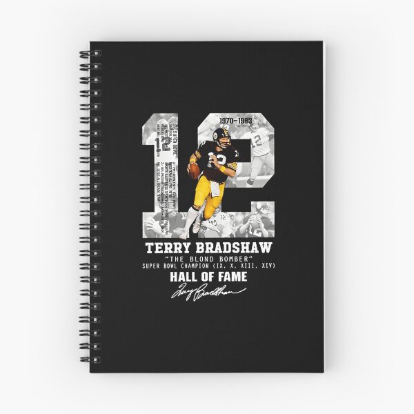 Item preview, Terry Bradshaw The Blond Bomber Hall of fame Ame Signature rugby	 designed and sold by KirimMButler1.