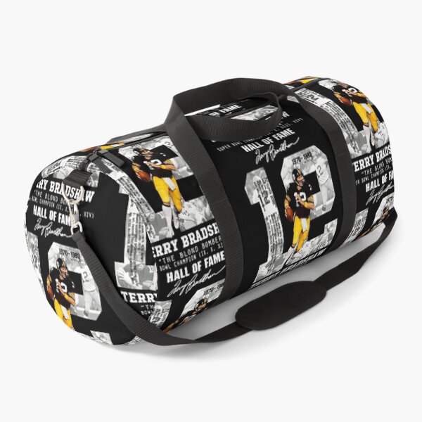 Item preview, Terry Bradshaw The Blond Bomber Hall of fame Ame Signature rugby	 designed and sold by KirimMButler1.