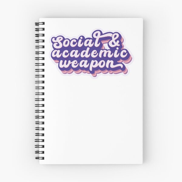Item preview, Social & Academic Weapon in Smoothie Colors designed and sold by cj sketches.