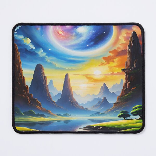 Item preview, Alien Worlds Under Cosmic Skies designed and sold by dankusac.