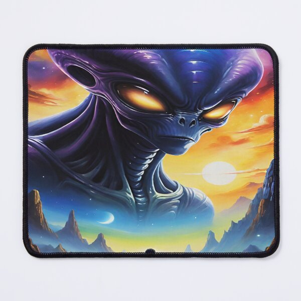 Item preview, Alien Gaze Under Cosmic Skies designed and sold by dankusac.