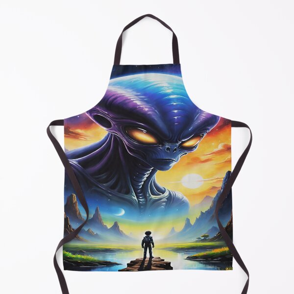 Item preview, Alien Gaze Under Cosmic Skies designed and sold by dankusac.