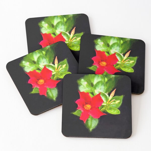 Item preview, Copy of Red Mandevilla Flower Vine X150 designed and sold by RichFrancoCars.