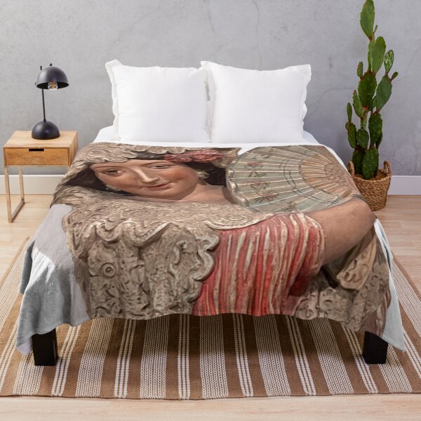Item preview, Senorita of Andalusia with a fan designed and sold by ricoflinn.