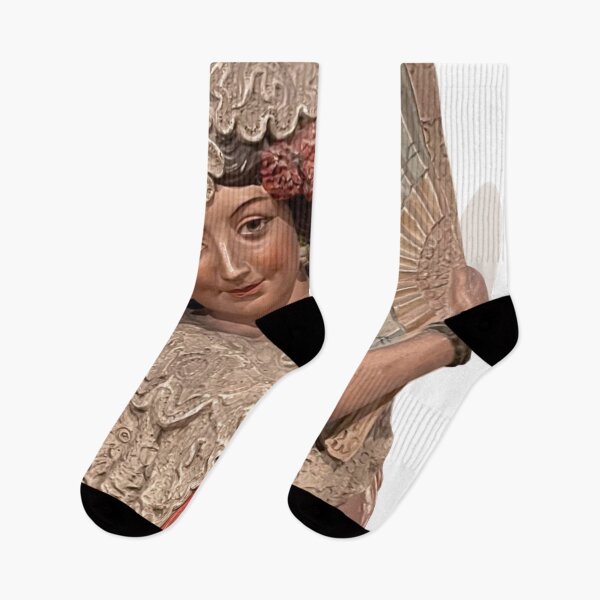 Item preview, Senorita of Andalusia with a fan designed and sold by ricoflinn.