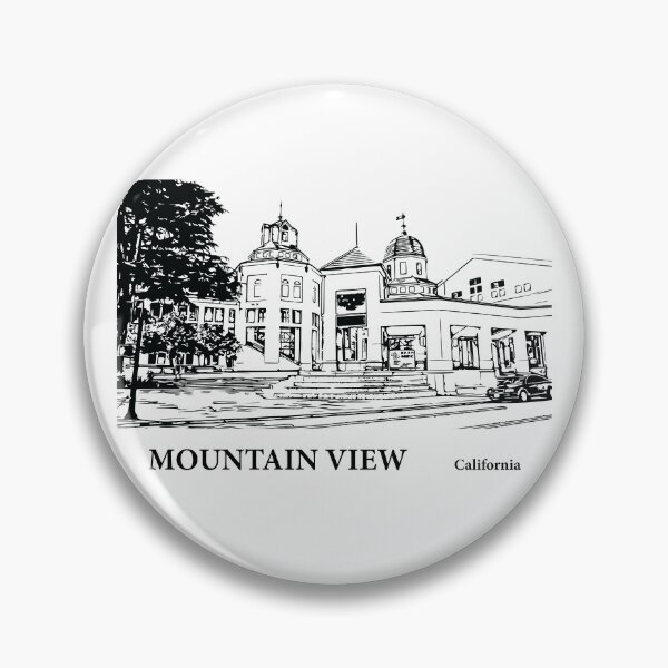 Item preview, Mountain View California designed and sold by Lakeric Cityscapes.