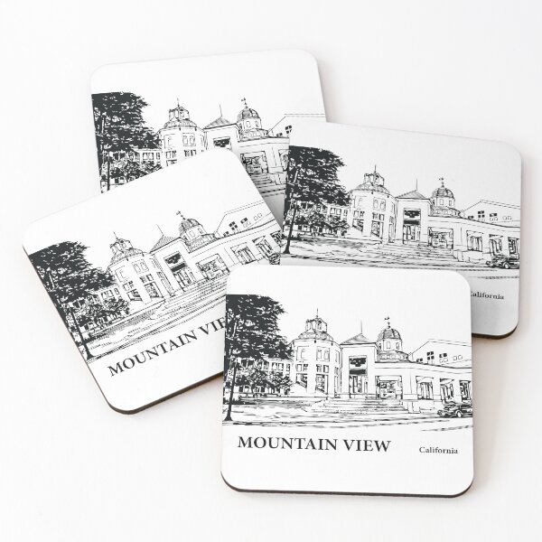 Item preview, Mountain View California designed and sold by Lakeric Cityscapes.
