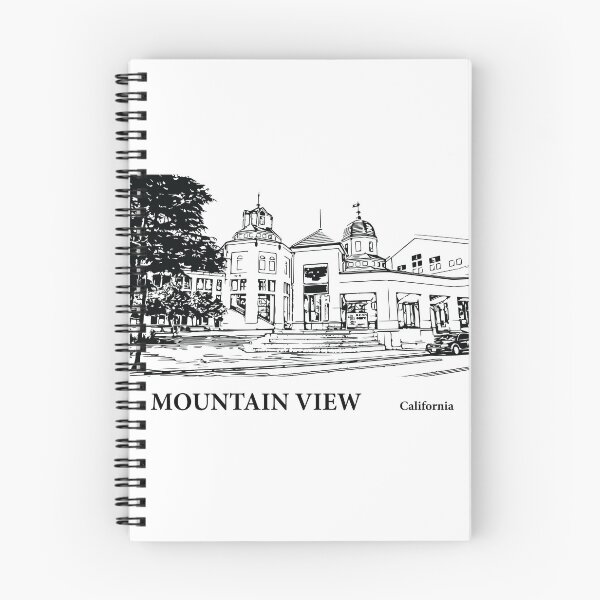Item preview, Mountain View California designed and sold by Lakeric Cityscapes.