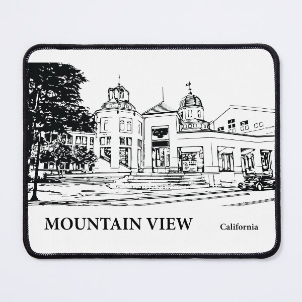 Item preview, Mountain View California designed and sold by Lakeric.