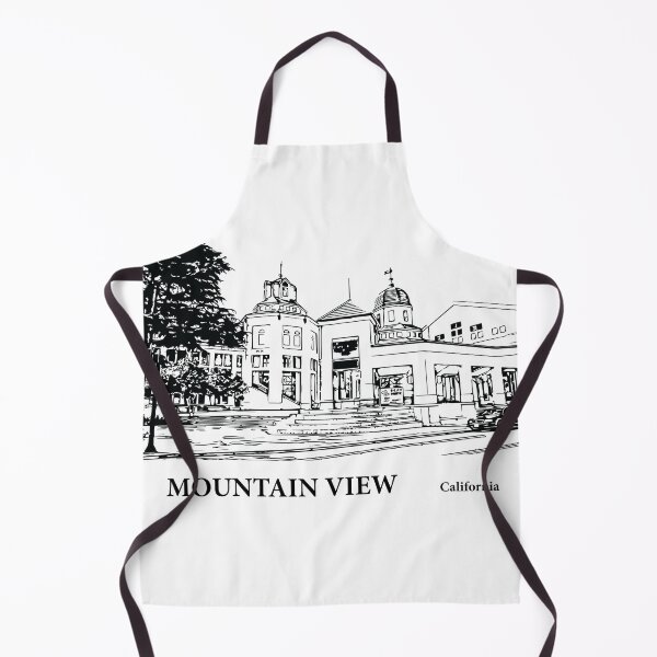 Item preview, Mountain View California designed and sold by Lakeric Cityscapes.