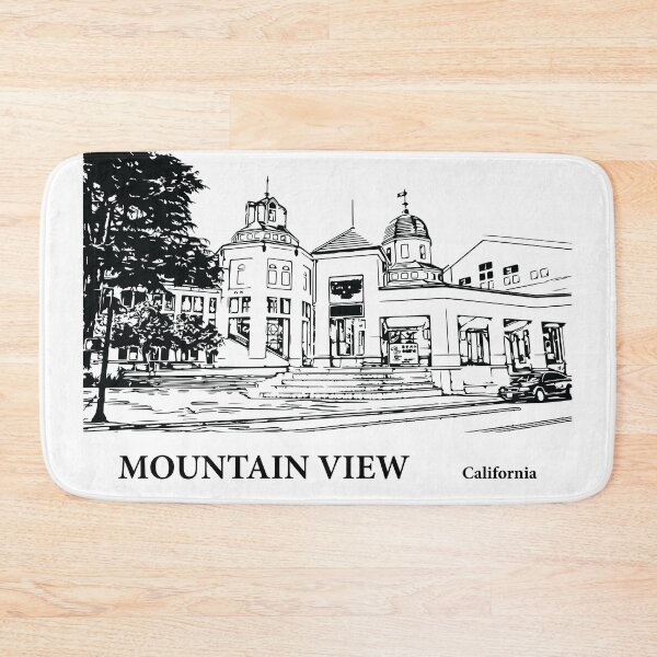 Item preview, Mountain View California designed and sold by Lakeric Cityscapes.