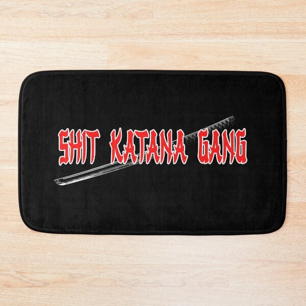 Item preview, Samurai cop shit katana gang quote designed and sold by SvarunPogani.