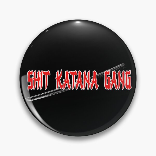 Item preview, Samurai cop shit katana gang quote designed and sold by SvarunPogani.