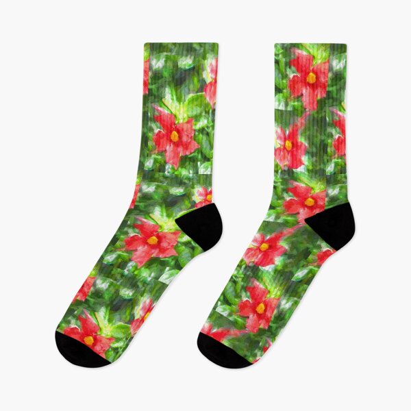 Item preview, Red Mandevilla Flower Vine X152 designed and sold by RichFrancoCars.