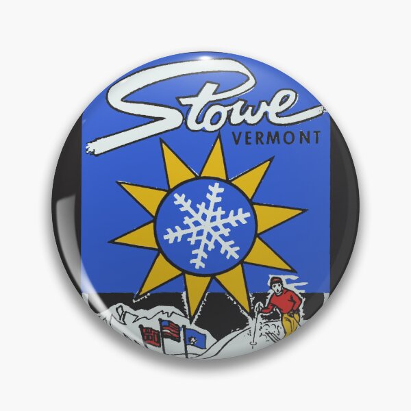 Item preview, Vintage Style Stowe Vermont Decal designed and sold by Decal Mania.