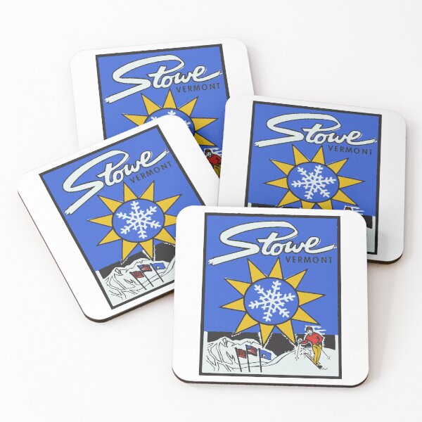 Item preview, Vintage Style Stowe Vermont Decal designed and sold by Decal Mania.