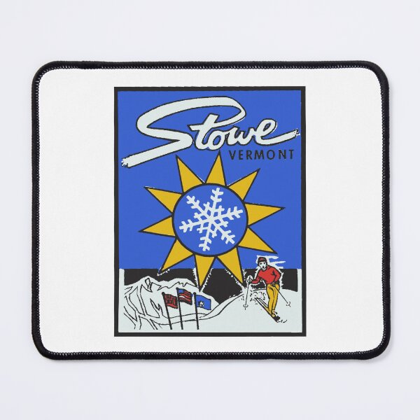 Item preview, Vintage Style Stowe Vermont Decal designed and sold by Decal Mania.