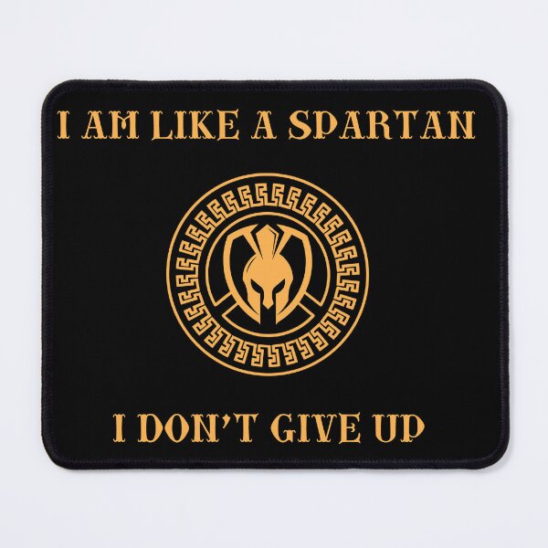 Item preview, I am like a spartan. I don't give up designed and sold by KukerLukii.