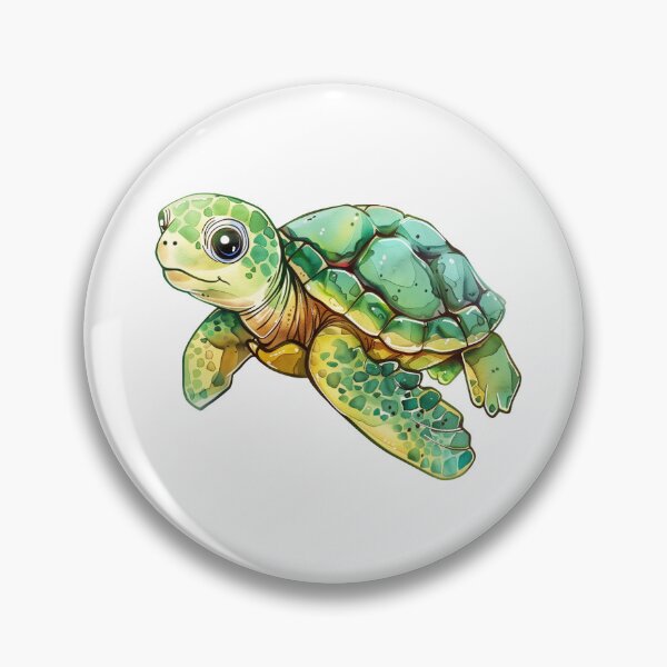 Item preview, Cute Painted Turtle, designed and sold by dharanna.