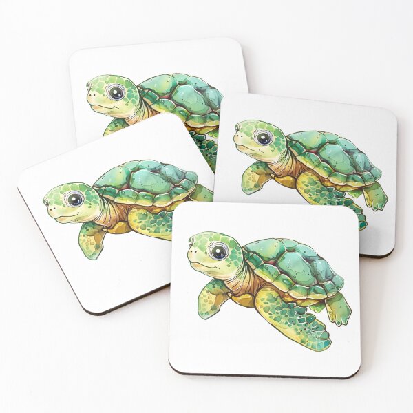 Item preview, Cute Painted Turtle, designed and sold by dharanna.