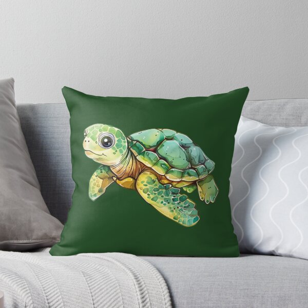 Item preview, Cute Painted Turtle, designed and sold by dharanna.