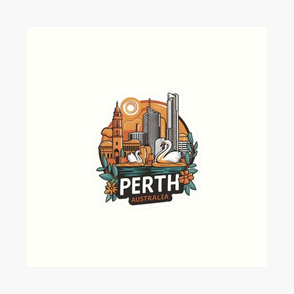 Item preview, PERTH | AUSTRALIA | WA designed and sold by Zibis09.