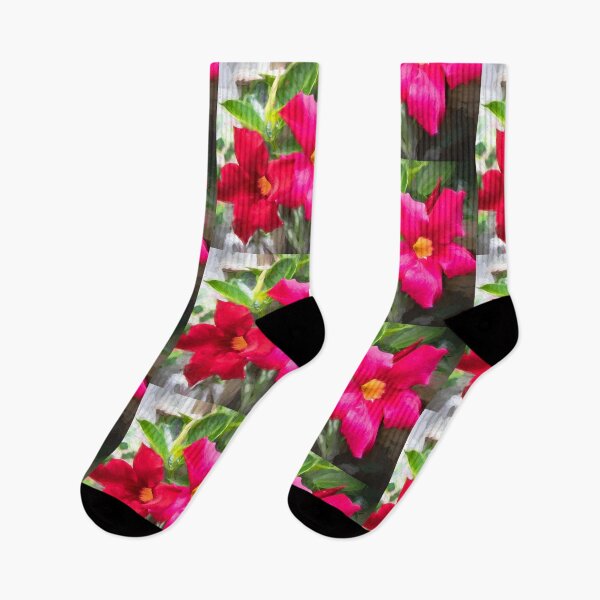 Item preview,  Red Mandevilla Flower Vine X154 designed and sold by RichFrancoCars.
