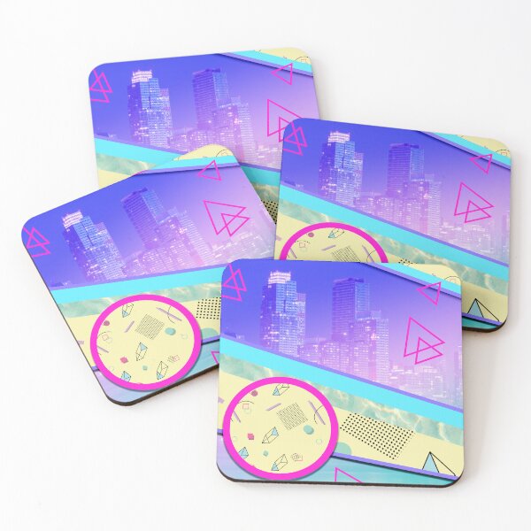 Item preview, Skyline Vaporwave designed and sold by usclaireforce.