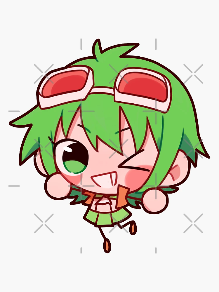 GUMI マスコット vocaloid】GUMI VOCALOID Megpoid 缶バッジ