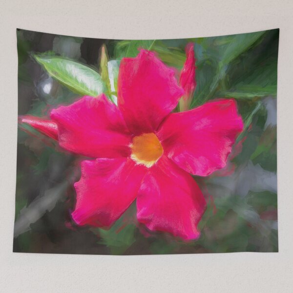 Item preview, Red Mandevilla Flower Vine X158 designed and sold by RichFrancoCars.