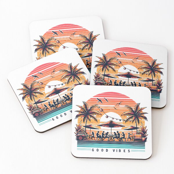 Item preview, Good Vibes with Friends at Sunset designed and sold by 0penvimark.